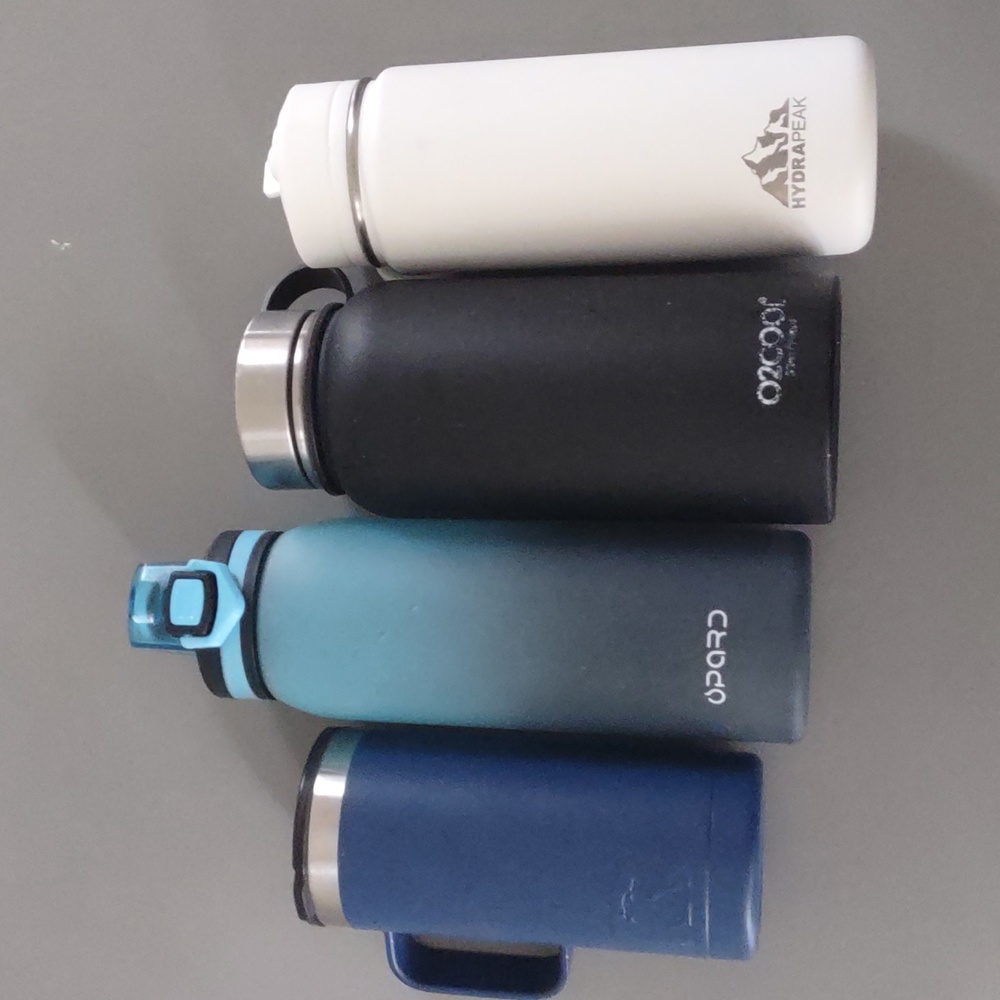 4 WATER BOTTLES